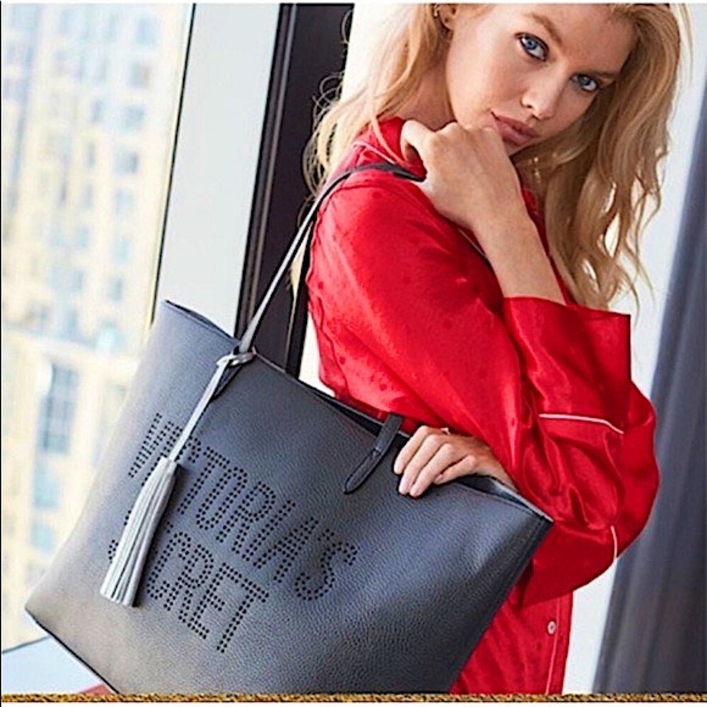 Victoria’s Secret Laser-cut Logo Tote